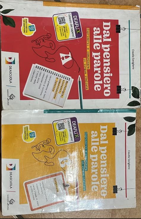 DAL PENSIERO ALLE PAROLE VOLUME A+EBOOK+VOLUME B SCRITTURA+EBOOK - foto 1