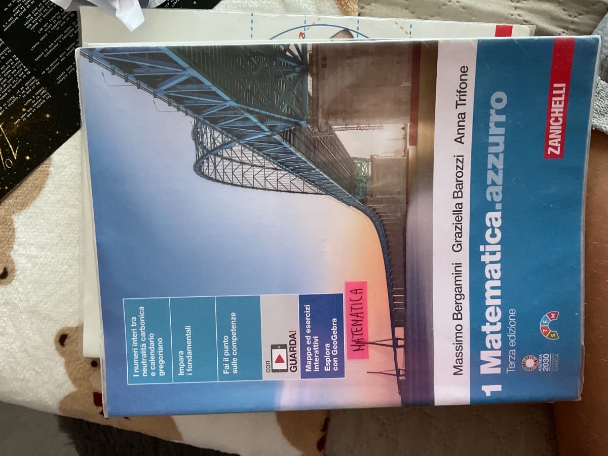 MATEMATICA.AZZURRO 3ED. - VOLUME 1 (LDM) - foto 1