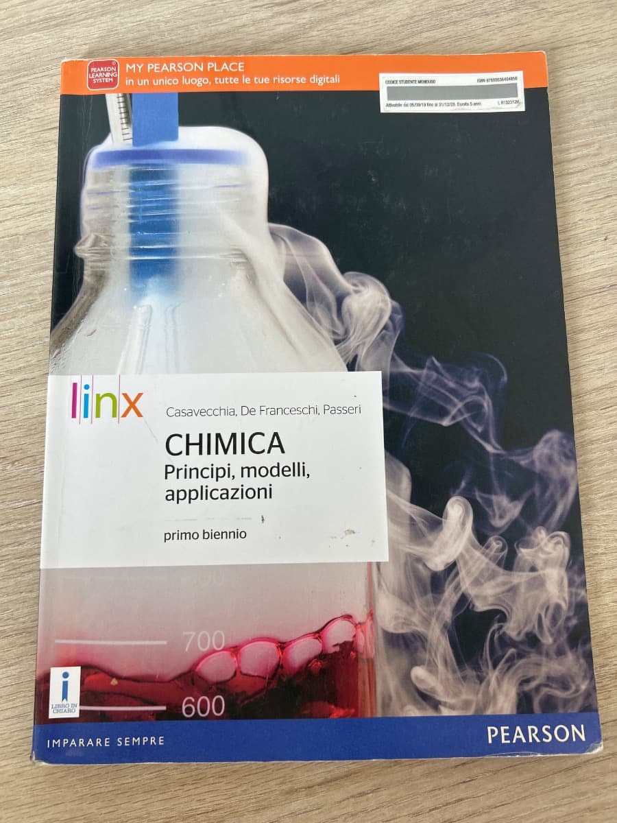 CHIMICA - PRINCIPI MODELLI APPLICAZIONI PRIMO BIENNIO - foto 1