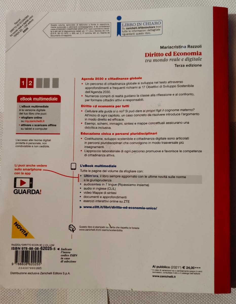 DIRITTO ED ECONOMIA 3ED. - VOL. U (LDM) - foto 2