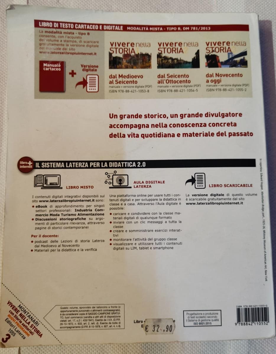 VIVERE NELLA STORIA CON STORIE SETTORIALI NUOVI PROGRAMMI VOL. III - foto 2