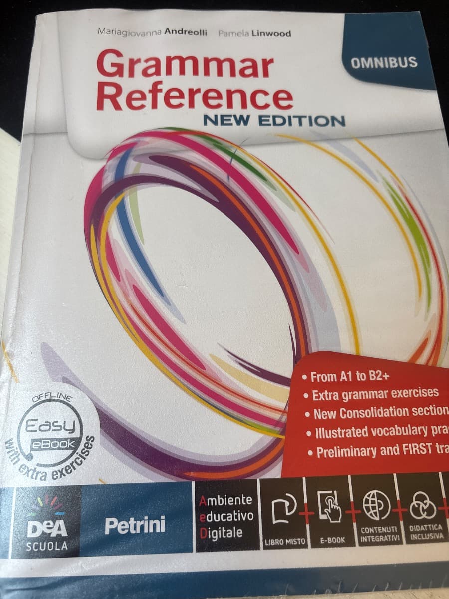 GRAMMAR REFERENCE NEW EDITION - VOLUME + EASY BOOK (SU DVD) + EBOOK - foto 1