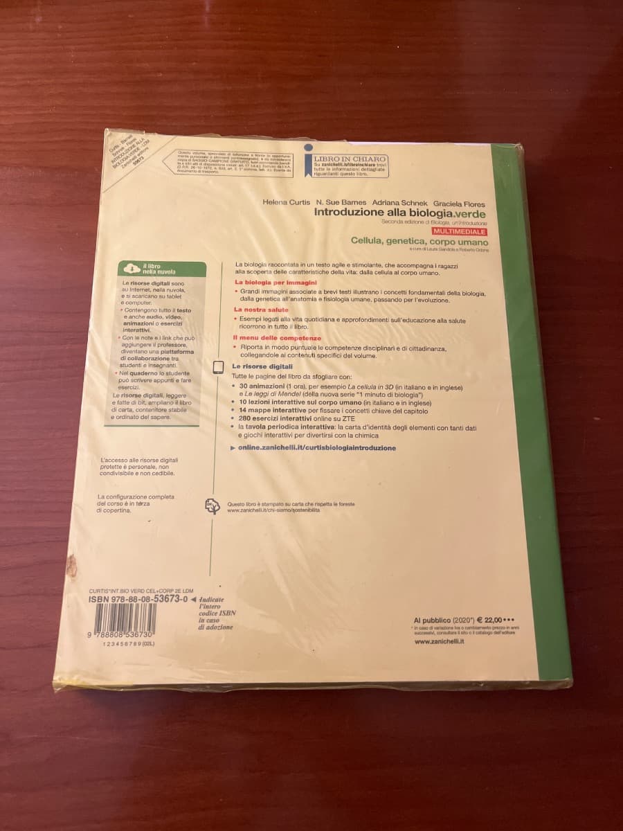 Introduzione alla biologia. verde - foto 2