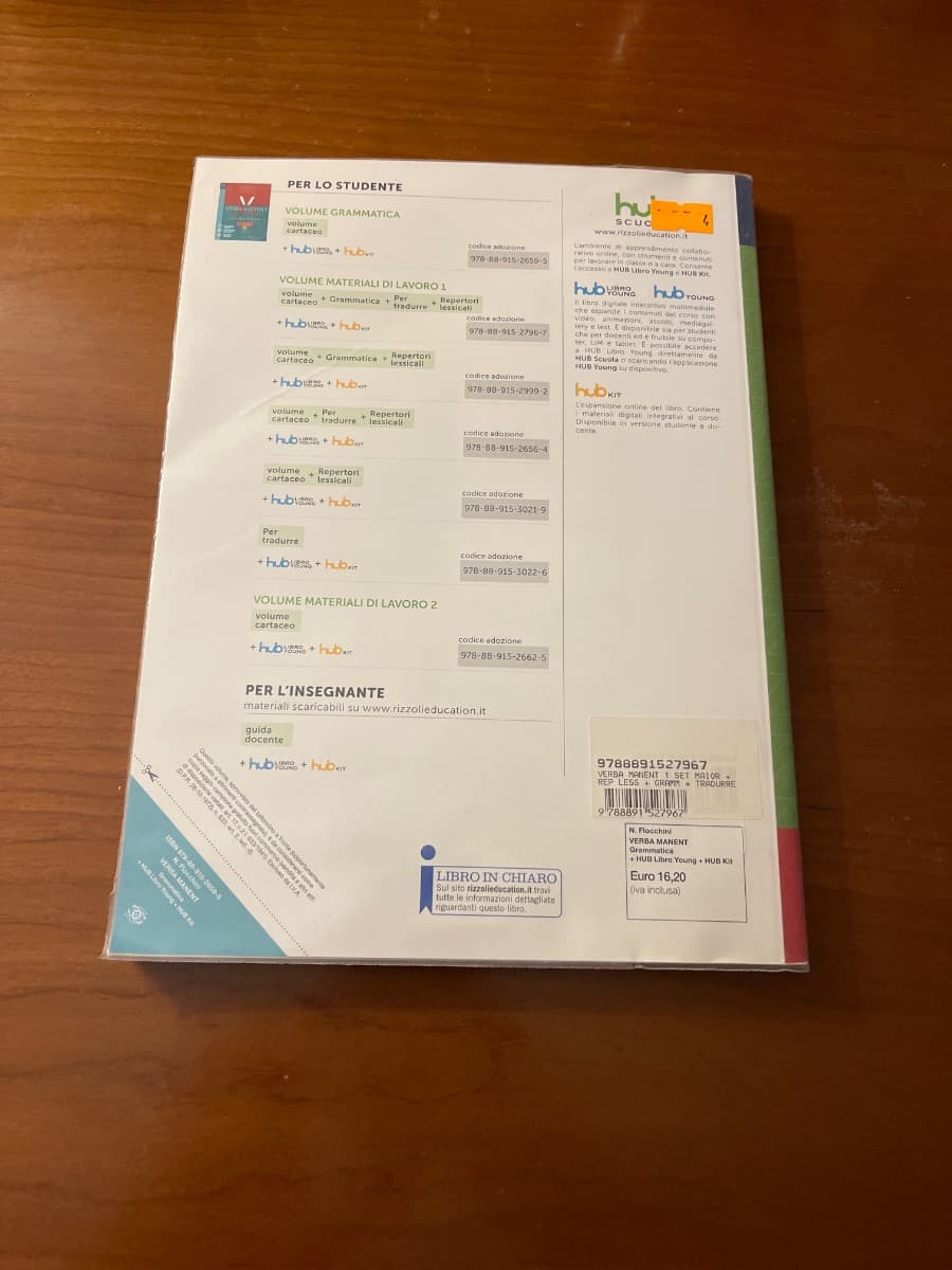 VERBA MANENT 1 - LIBRO MISTO CON HUB LIBRO YOUNG - foto 2