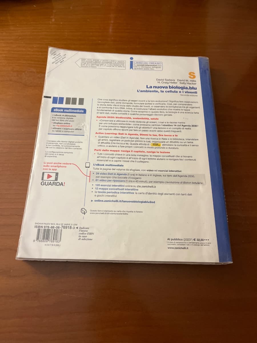 NUOVA BIOLOGIA.BLU 2ED. (LA) - L'AMBIENTE, LA CELLULA E I VIVENTI S (LDM) - foto 2