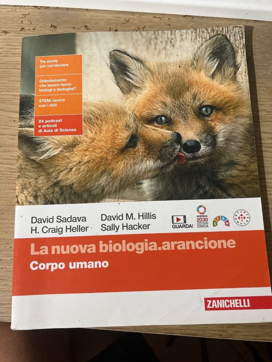 NUOVA BIOLOGIA.ARANCIONE (LA) - CORPO UMANO (LDM) - foto 1