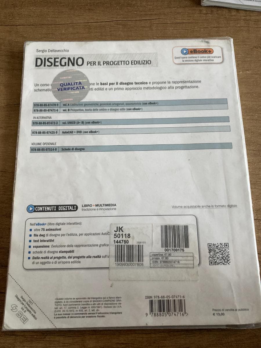 DISEGNO PER IL PROGETTO EDILIZIO B - PROSPETTIVA, TEORIA OMBRE,DISEGNO EDILE - foto 2