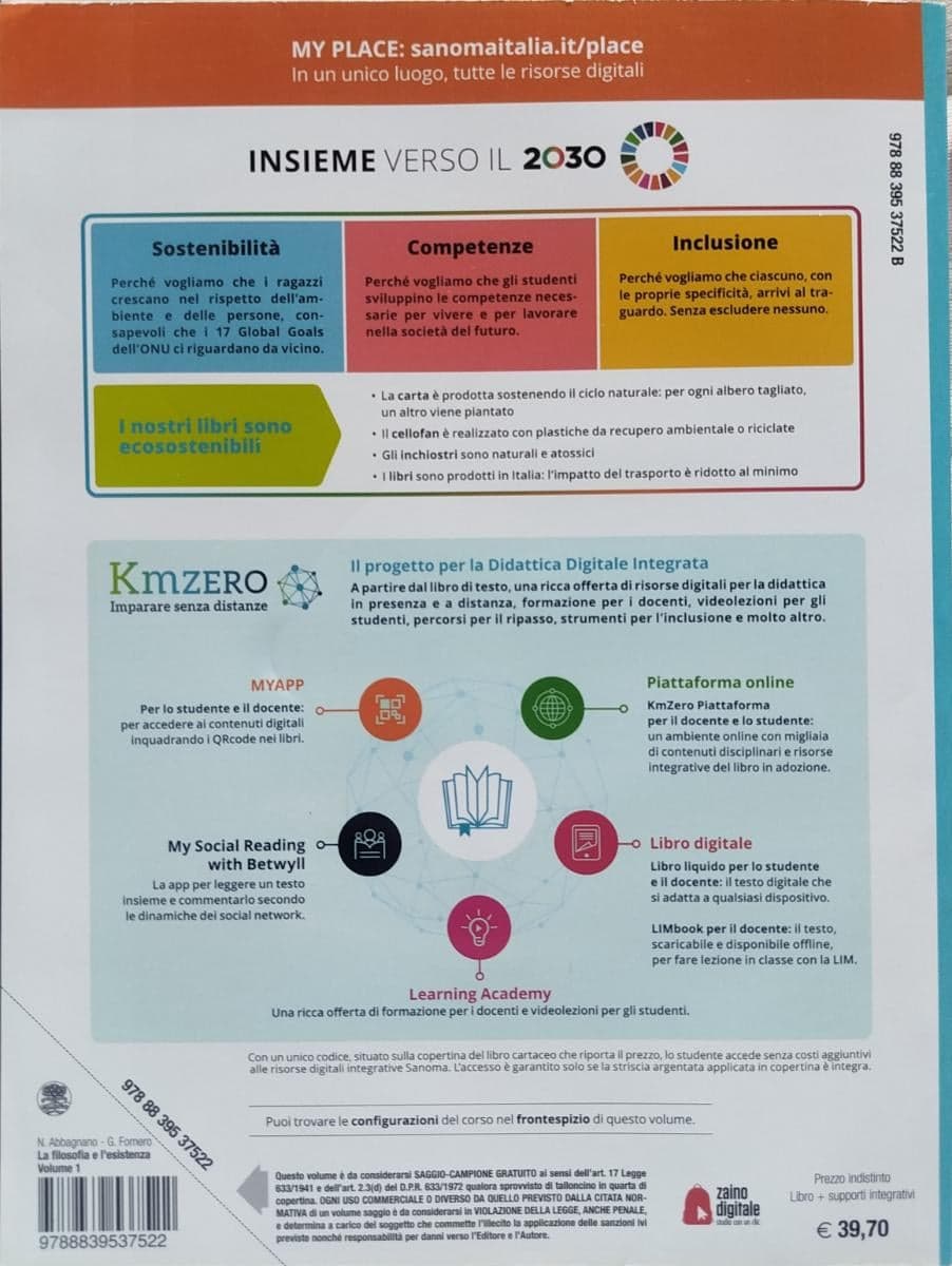 LA FILOSOFIA E L'ESISTENZA 1 - foto 2