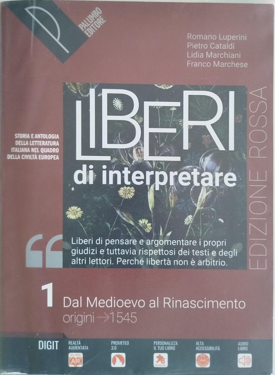 LIBERI DI INTERPRETARE VOL. 1 ED. ROSSA + LIBERI DI SCRIVERE+ALFABETO DIGITAL - foto 1