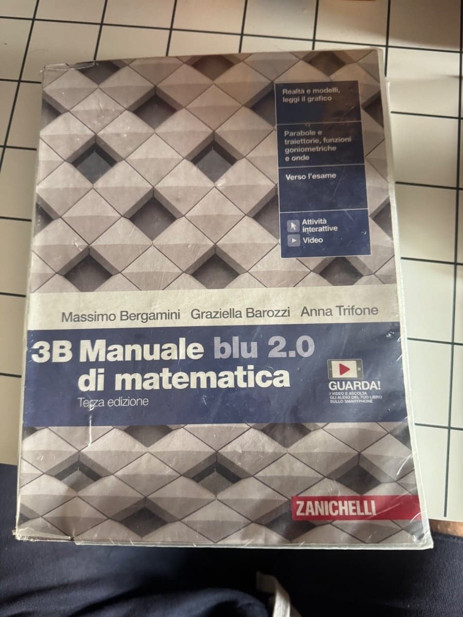 MANUALE BLU 2.0 DI MATEMATICA 3ED. - CONF. 3 (LDM) - foto 1