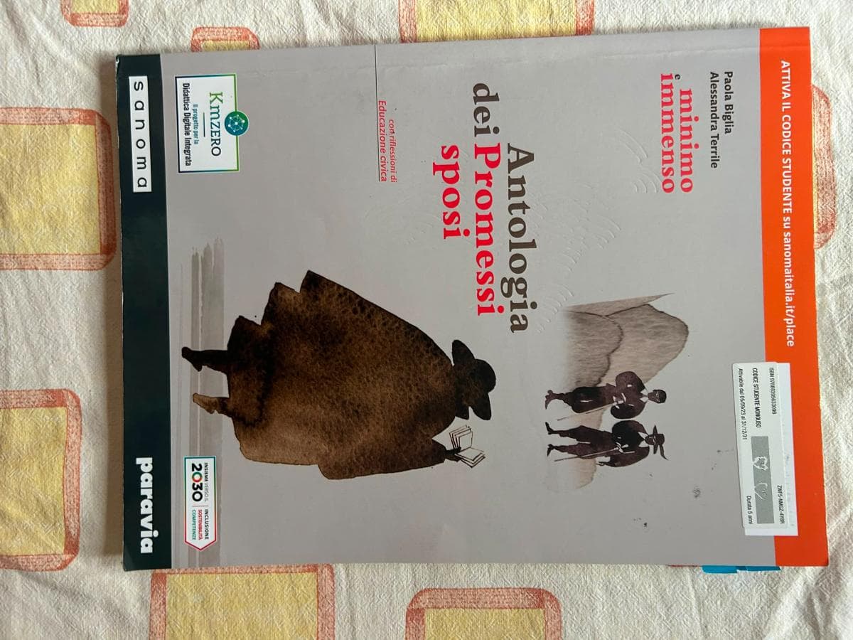 MINIMO E IMMENSO ANTOLOGIA DEI PROMESSI SPOSI - foto 1