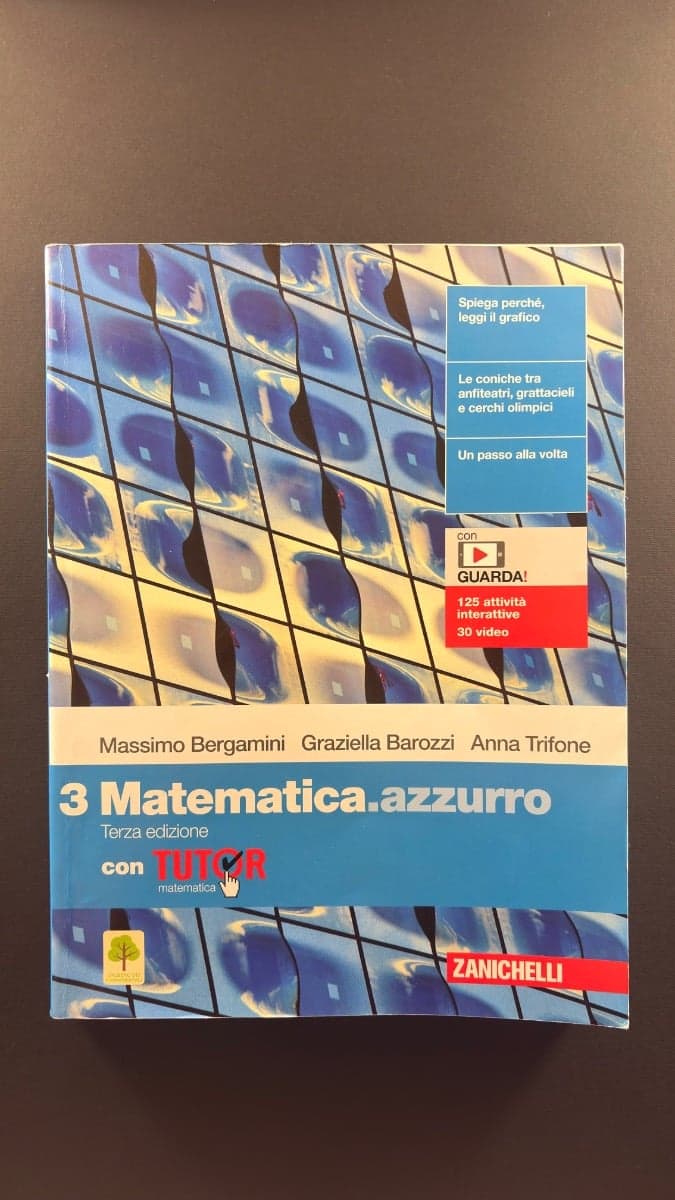 MATEMATICA.AZZURRO 3ED. - VOL. 3 CON TUTOR (LDM) - foto 1