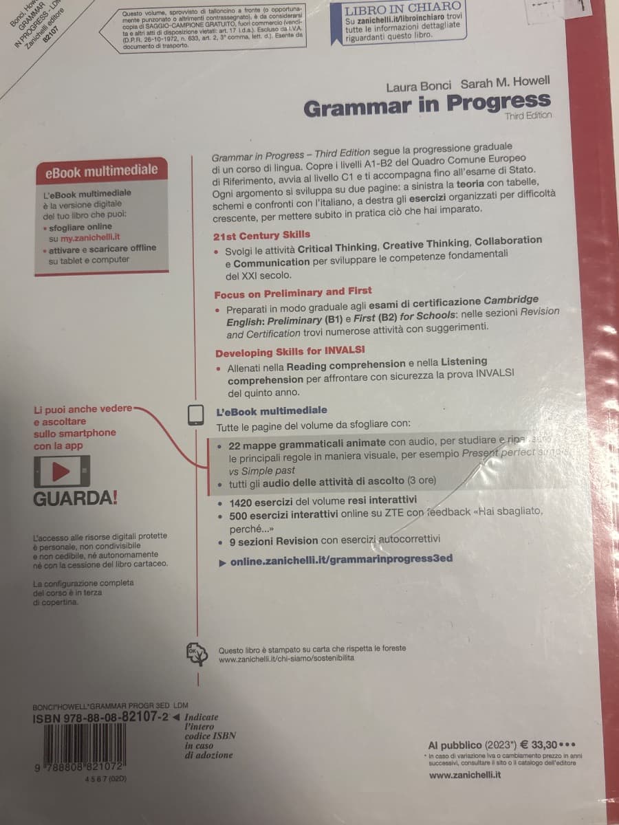 GRAMMAR IN PROGRESS 3ED. - VOLUME UNICO (LDM) - foto 2