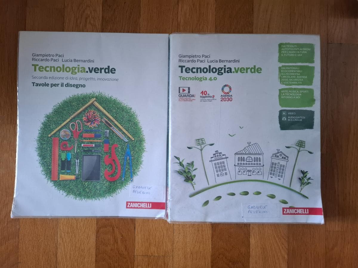 TECNOLOGIA.VERDE 2ED. - CONF. TECN. 4.0 + TAV. + DIS. + LAB. + CODING (LDM) - foto 1
