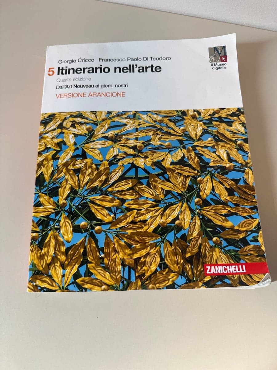 ITINERARIO NELL'ARTE 4A EDIZIONE VERSIONE ARANCIONE - VOL. 5 CON MUSEO (LDM) - foto 1