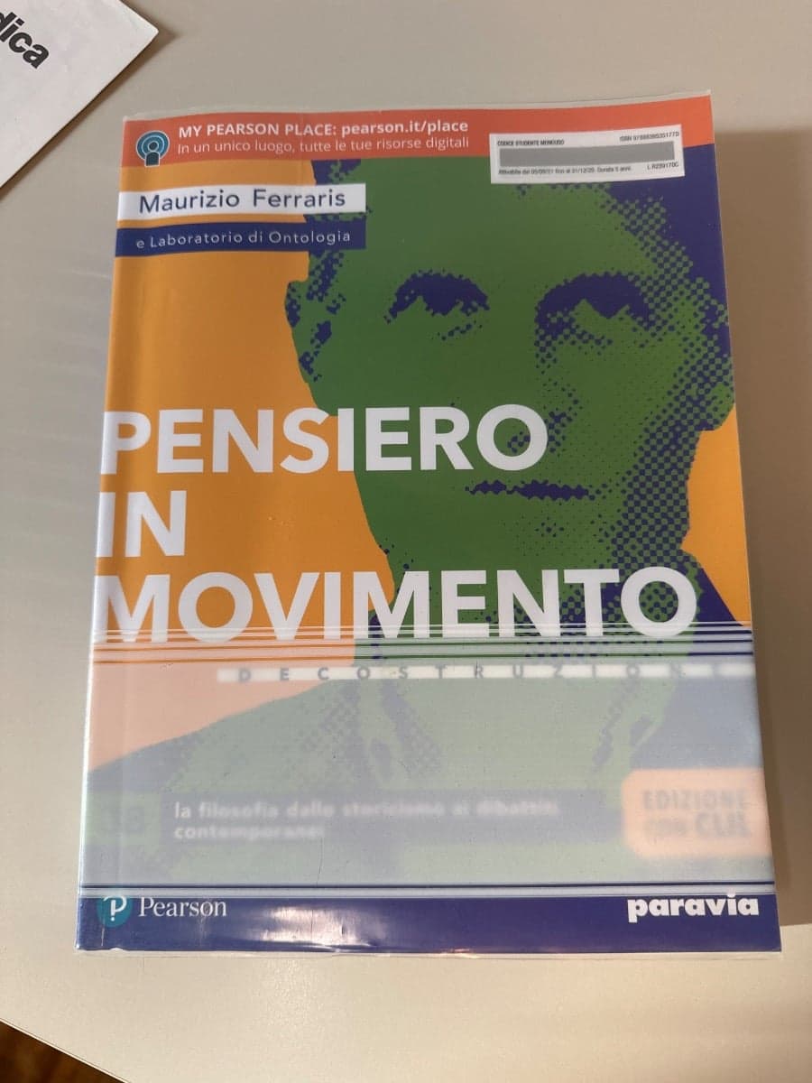 PENSIERO IN MOVIMENTO 3 - EDIZIONE CON CLIL - foto 1