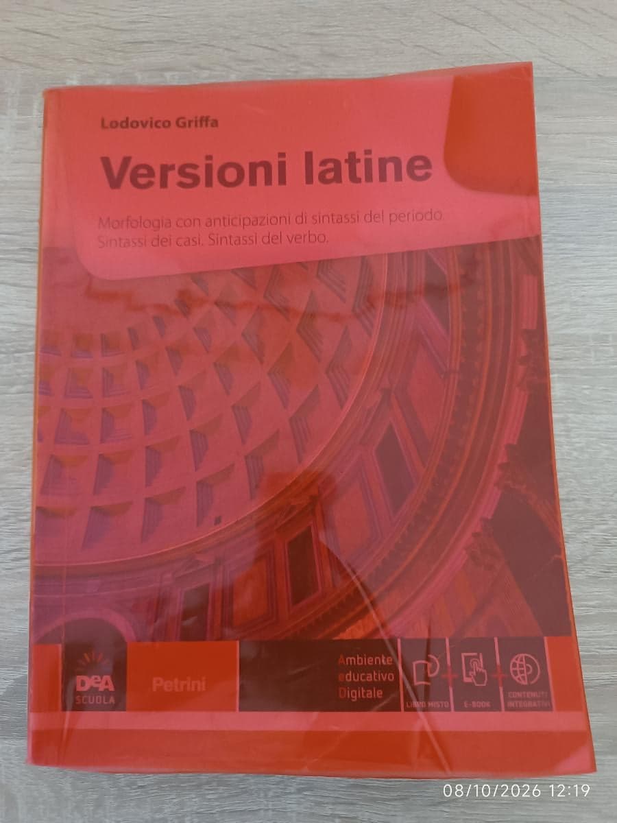 VERSIONI LATINE VOLUME + EBOOK - foto 1