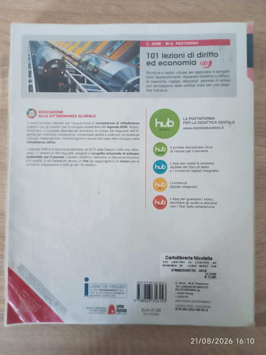 101 lezioni di diritto ed economia up - foto 2