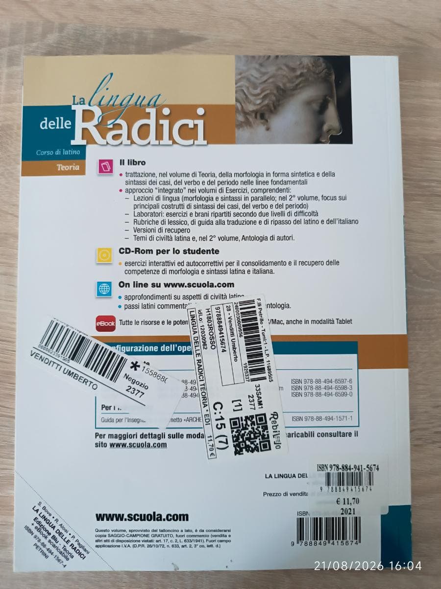 LINGUA DELLE RADICI (LA) - EDIZIONE BLU - foto 2