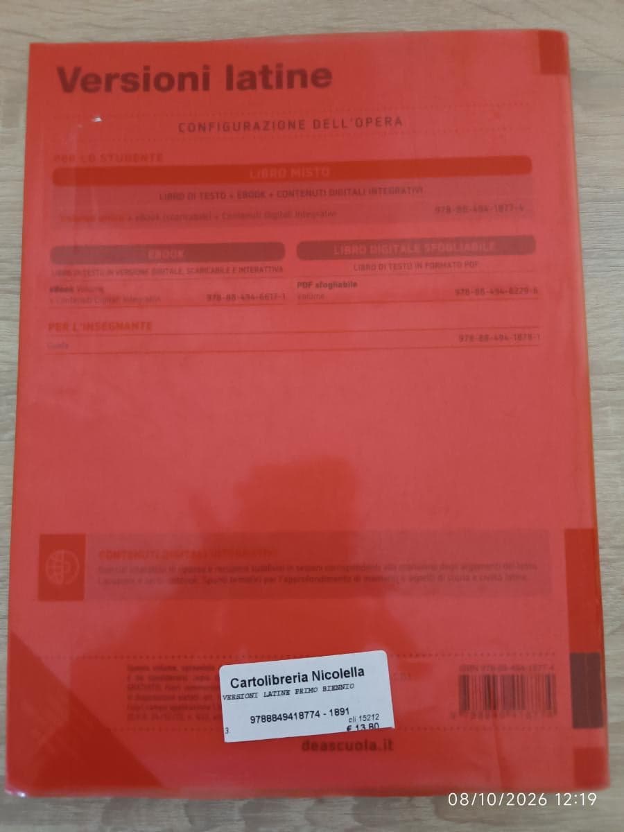 VERSIONI LATINE VOLUME + EBOOK - foto 2