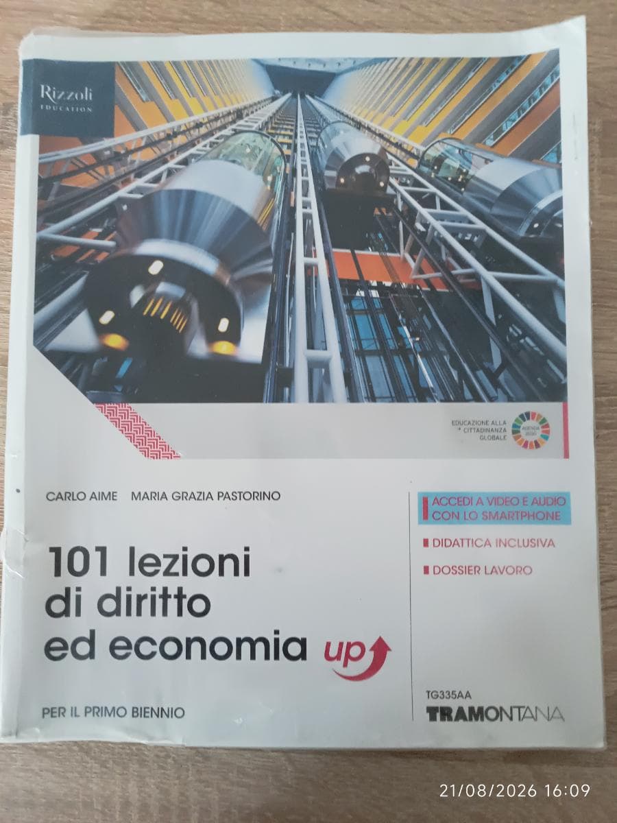 101 lezioni di diritto ed economia up - foto 1