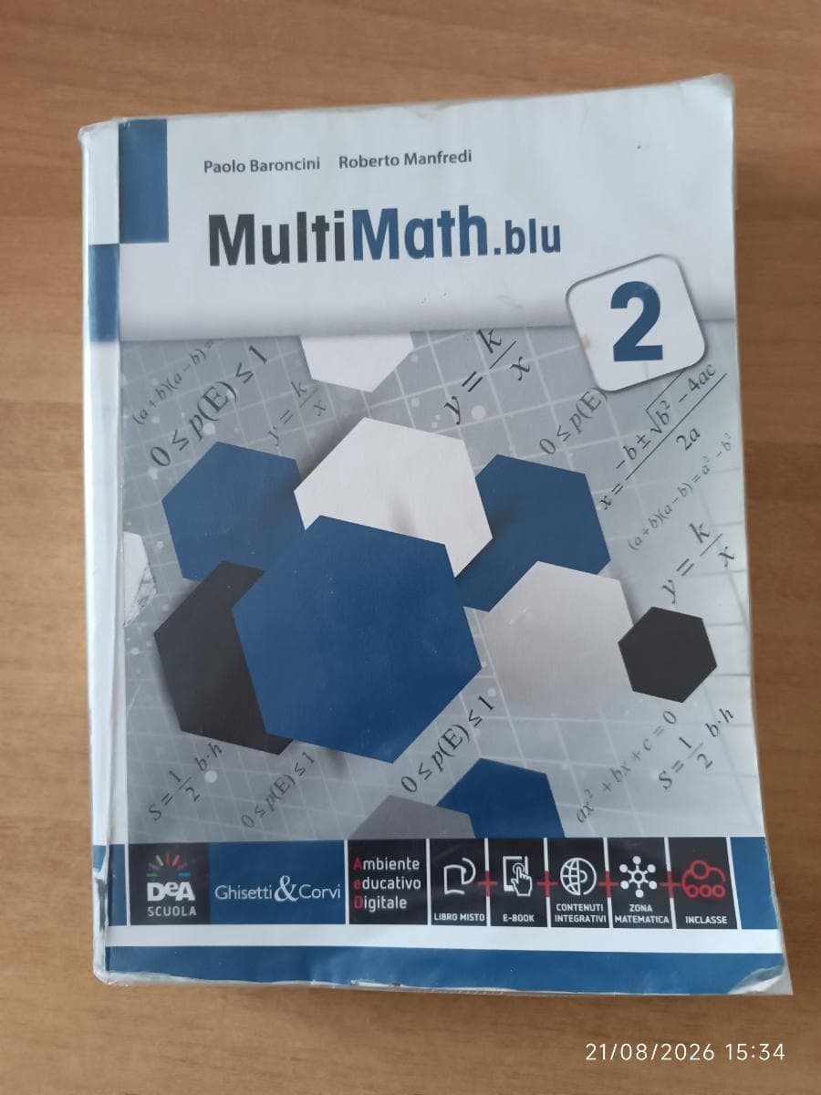 MULTIMATH BLU VOLUME 2 + EBOOK - foto 1