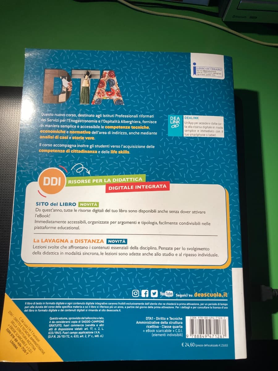 diritto e tecniche amministrative della struttura ricettiva Classe terza - foto 2