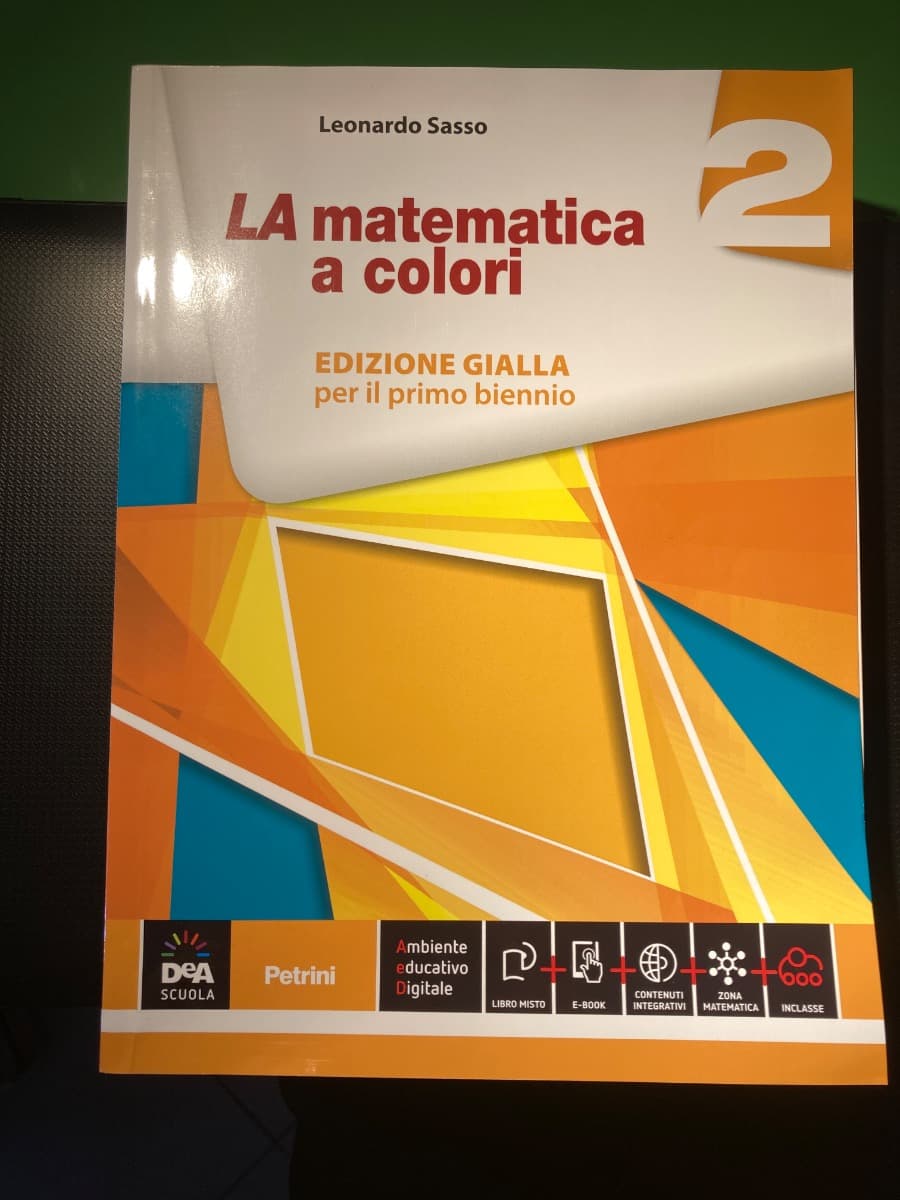 La matematica a colori 2 - foto 1