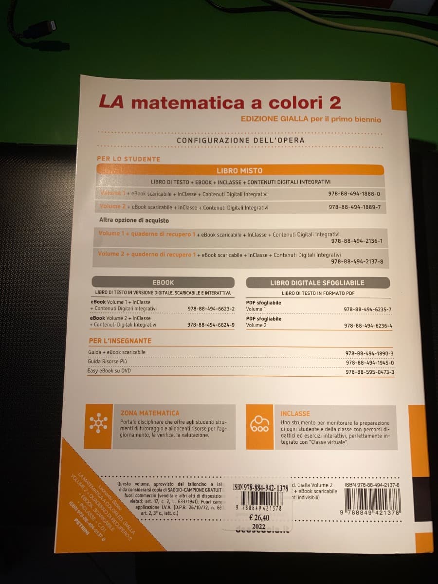 La matematica a colori 2 - foto 2