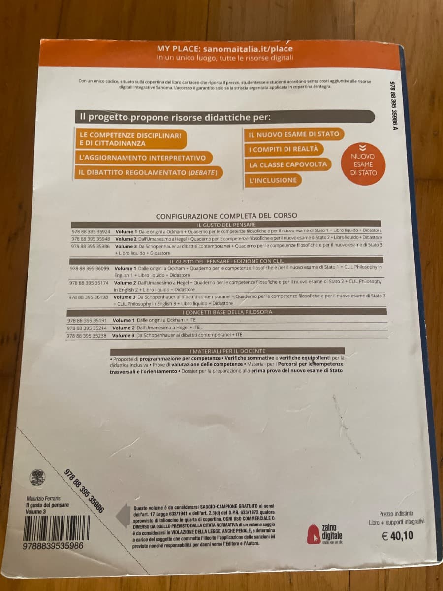 GUSTO DEL PENSARE 3 (IL) - foto 2