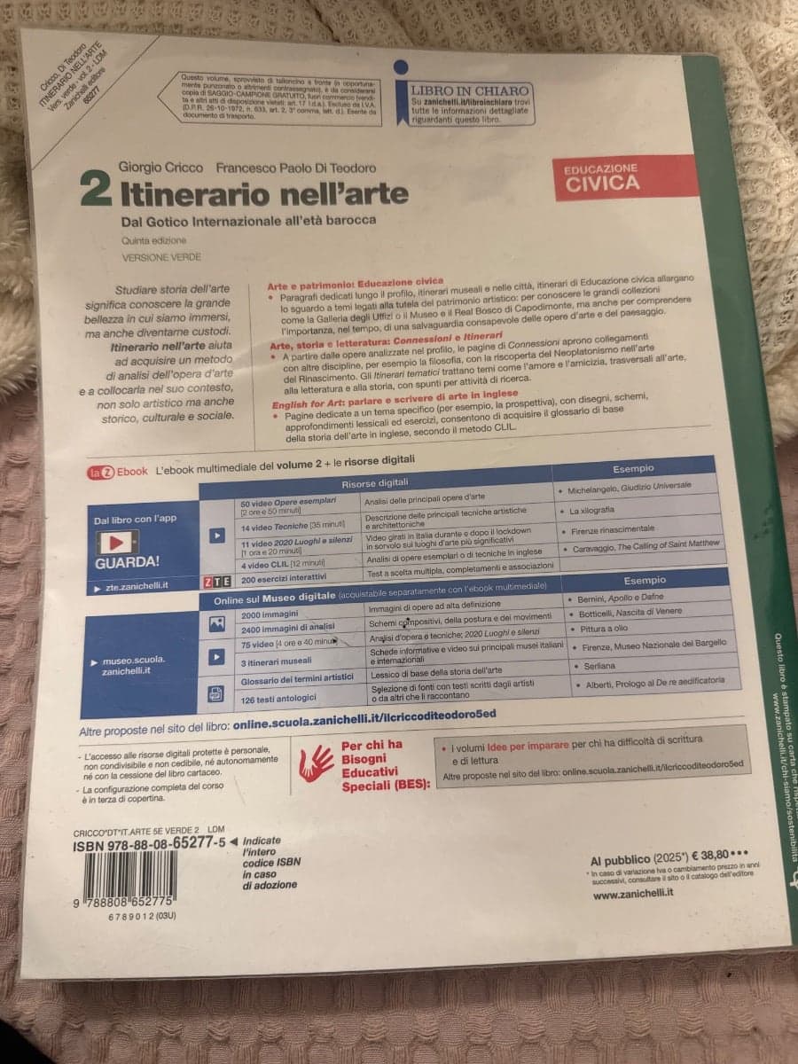 ITINERARIO NELL'ARTE EDIZIONE VERDE 5ED - VOLUME 2 (LDM) - foto 2
