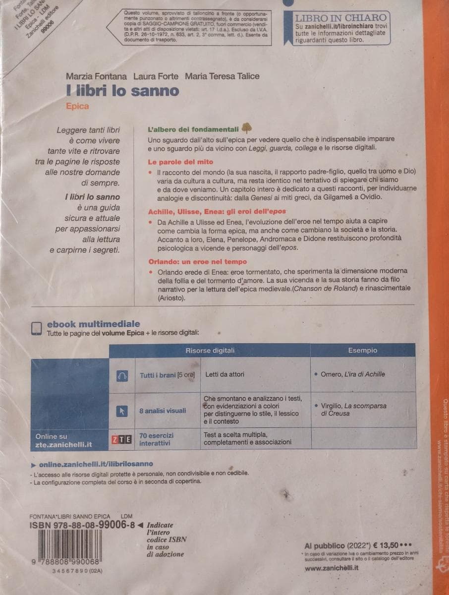 LIBRI LO SANNO (I) - EPICA (LDM) - foto 2