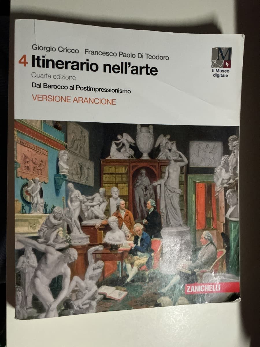 ITINERARIO NELL'ARTE 4A EDIZIONE VERSIONE ARANCIONE - VOL. 4 CON MUSEO (LDM) - foto 1