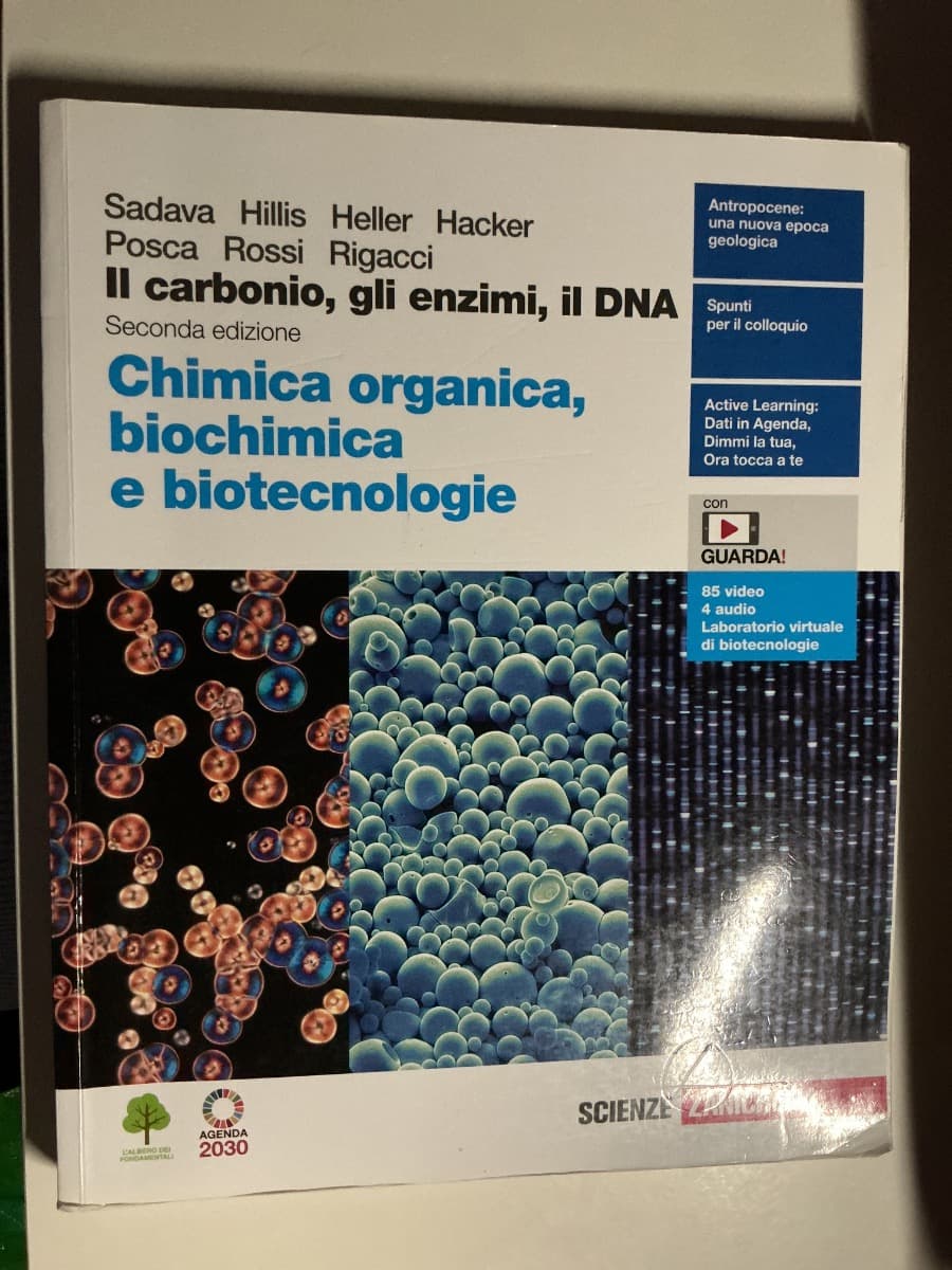 CARBONIO, GLI ENZIMI, IL DNA 2ED. (IL). ORGANICA, BIOCHIM. BIOTECN. (LDM) - foto 1