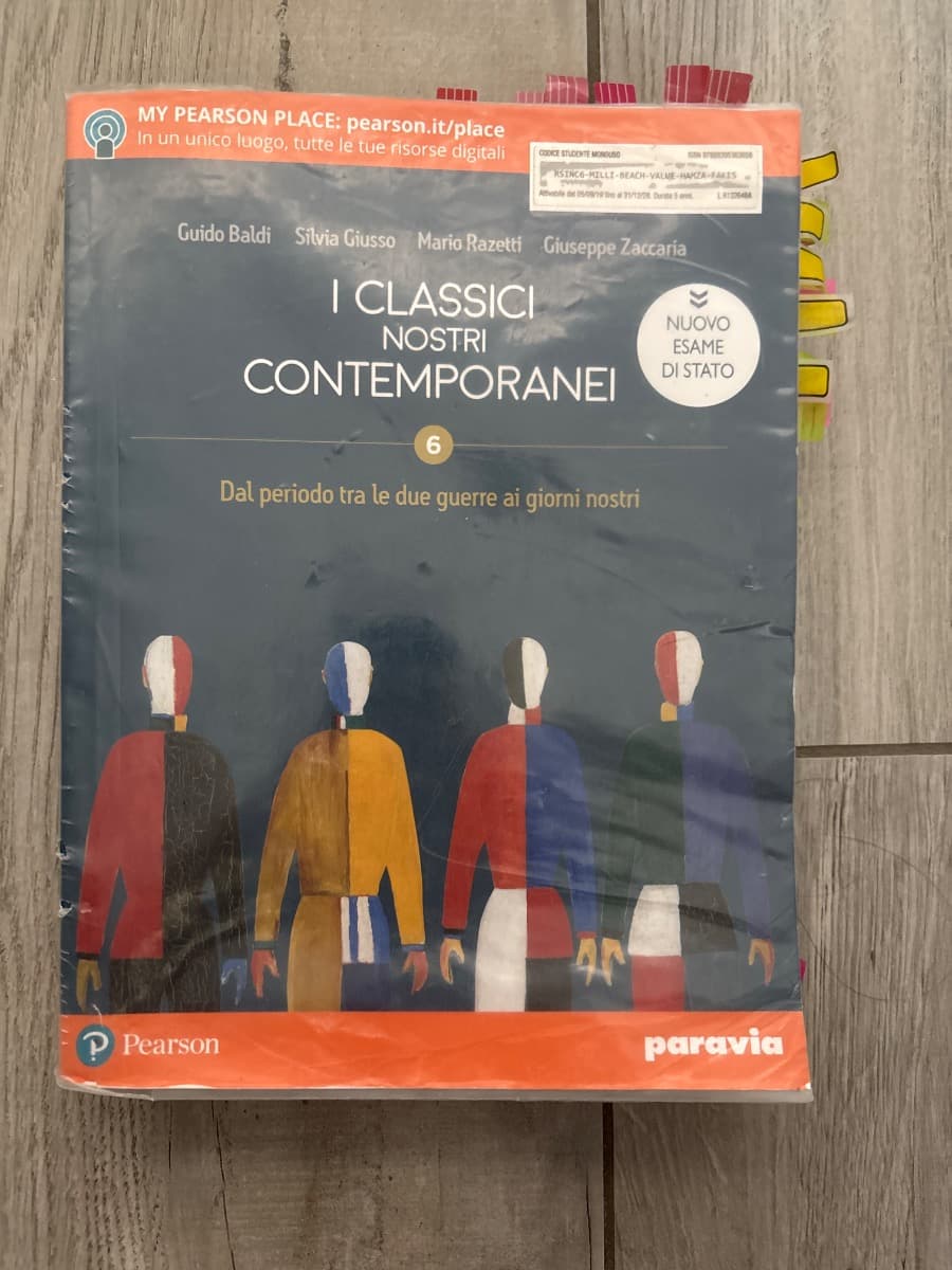 CLASSICI NOSTRI CONTEMPORANEI 6 EDIZIONE NUOVO ESAME DI STATO (I) - foto 1