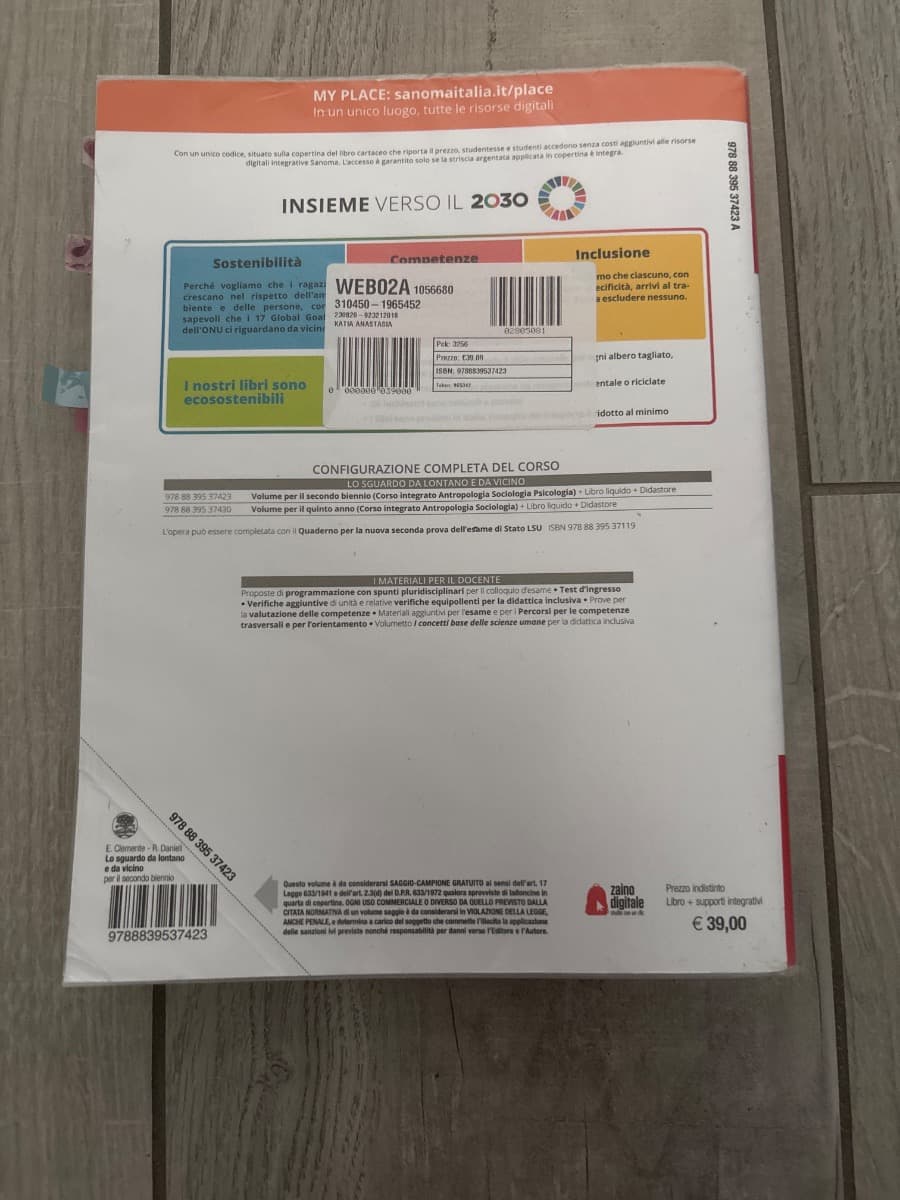 LO SGUARDO DA LONTANO E DA VICINO PER IL SECONDO BIENNIO - foto 2