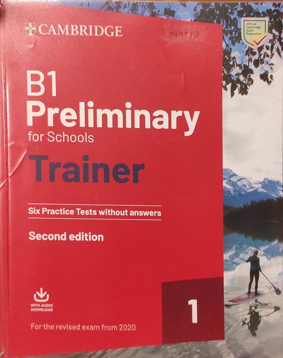 PRELIMINARY FOR SCHOOLS TRAINER FOR UPDATED 2020 EXAM - foto 1