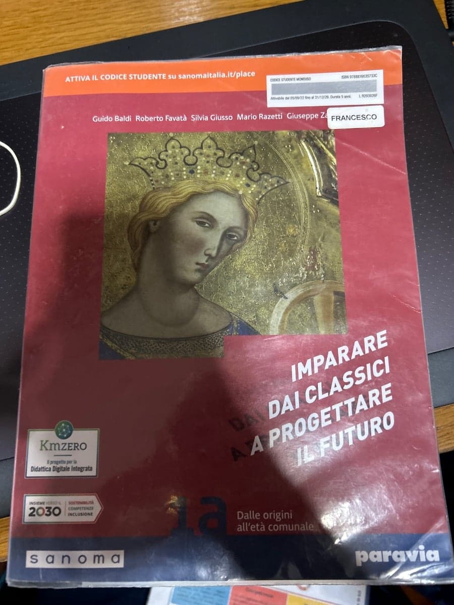 IMPARARE DAI CLASSICI A PROGETTARE IL FUTURO 1A CON COMPETENTI IN COMUNICAZIO - foto 1
