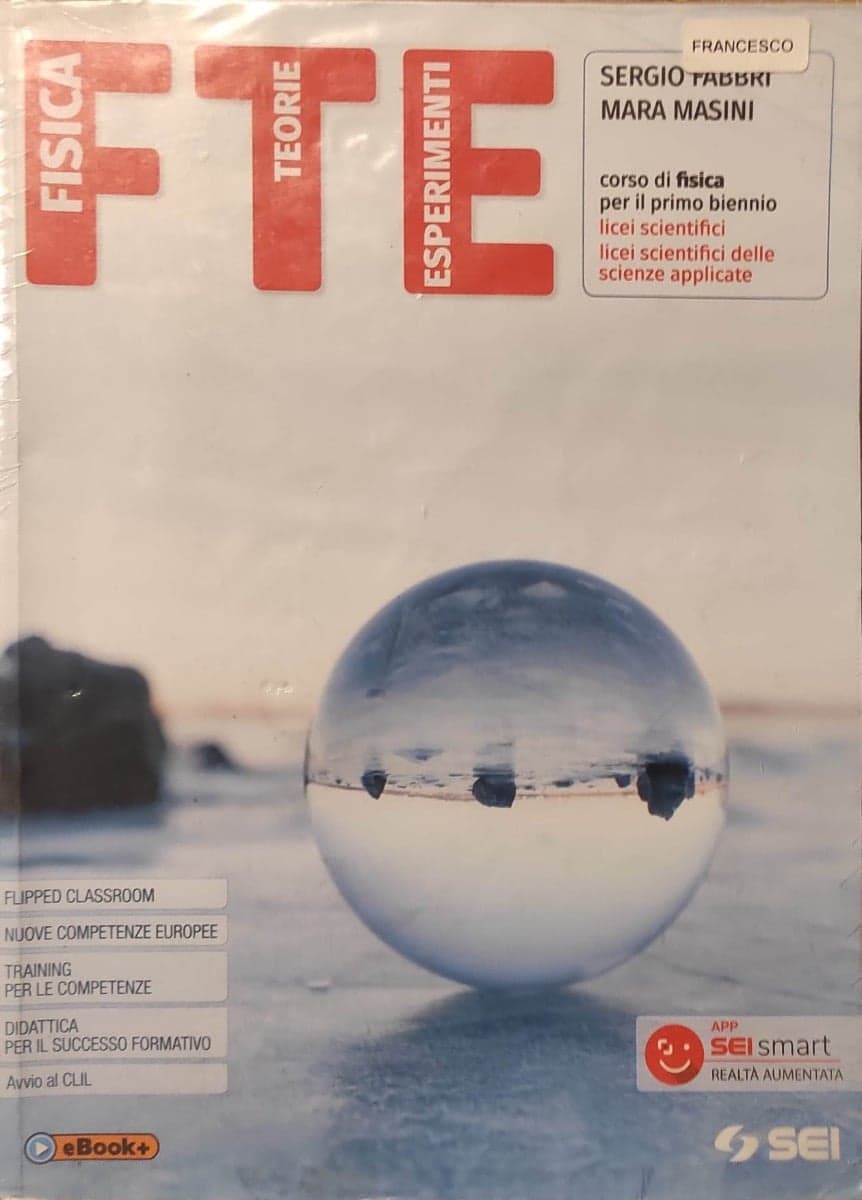 FTE - FISICA TEORIE ESPERIMENTI + LABORATORIO - foto 1