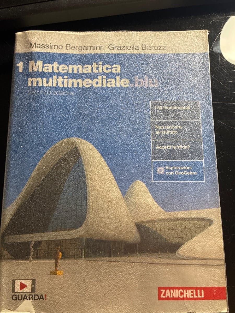 MATEMATICA MULTIMEDIALE.BLU - VOLUME 1 (LDM) - foto 1