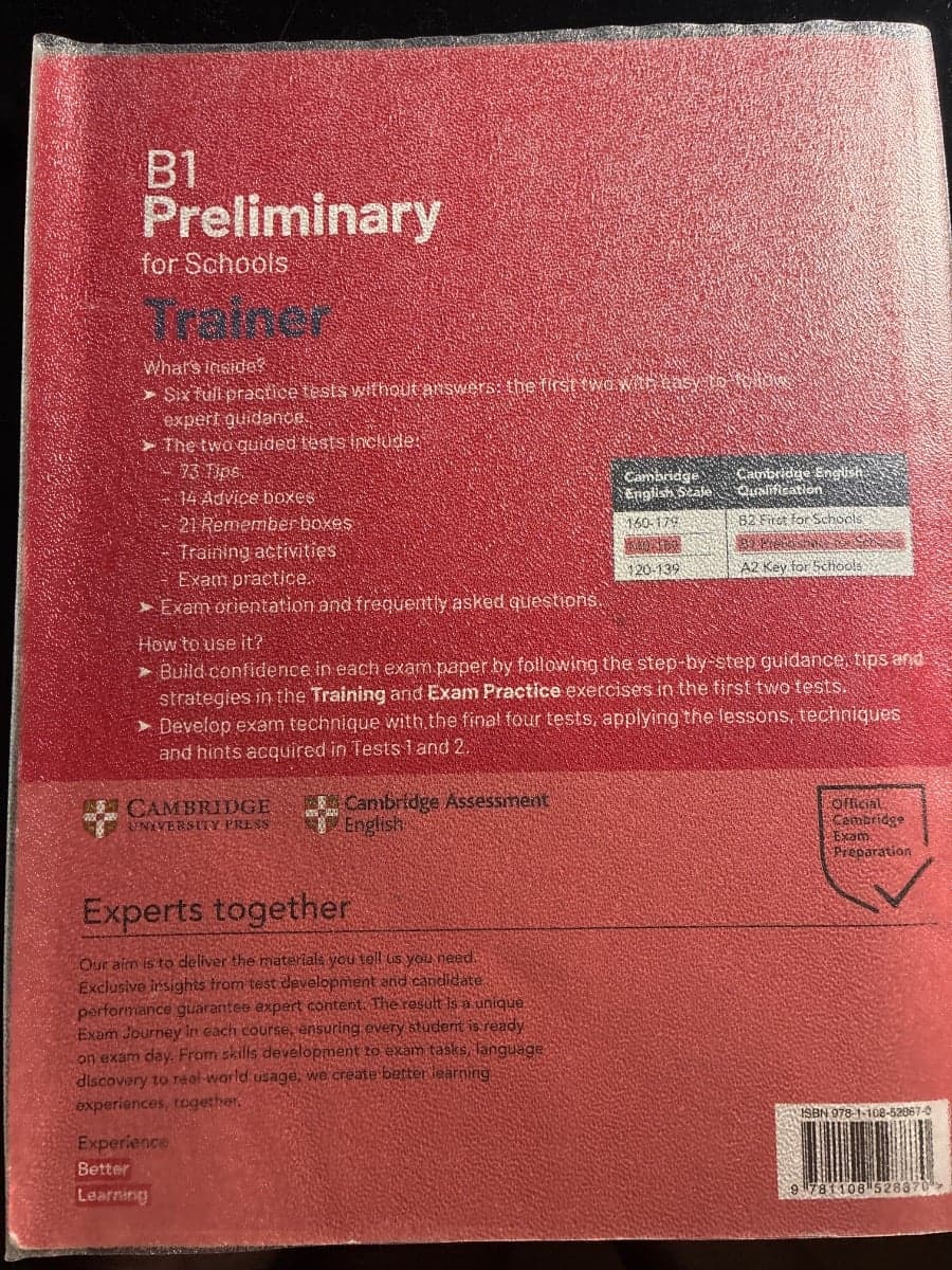 PRELIMINARY FOR SCHOOLS TRAINER FOR UPDATED 2020 EXAM - foto 2