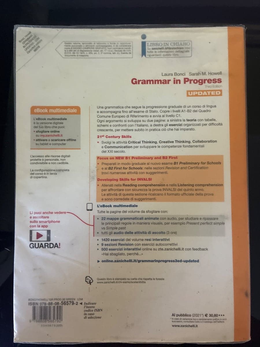 GRAMMAR IN PROGRESS UPDATED - VOLUME UNICO (LDM) - foto 2
