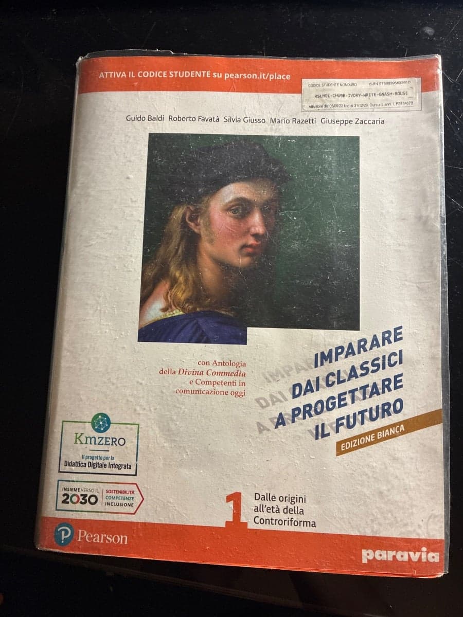 IMPARARE DAI CLASSICI A PROGETTARE IL FUTURO EDIZIONE BIANCA 1 CON ANTOLOGIA - foto 1