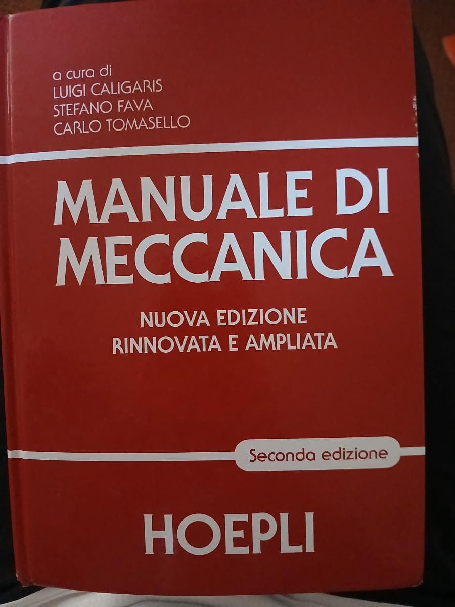 MANUALE DI MECCANICA - foto 1
