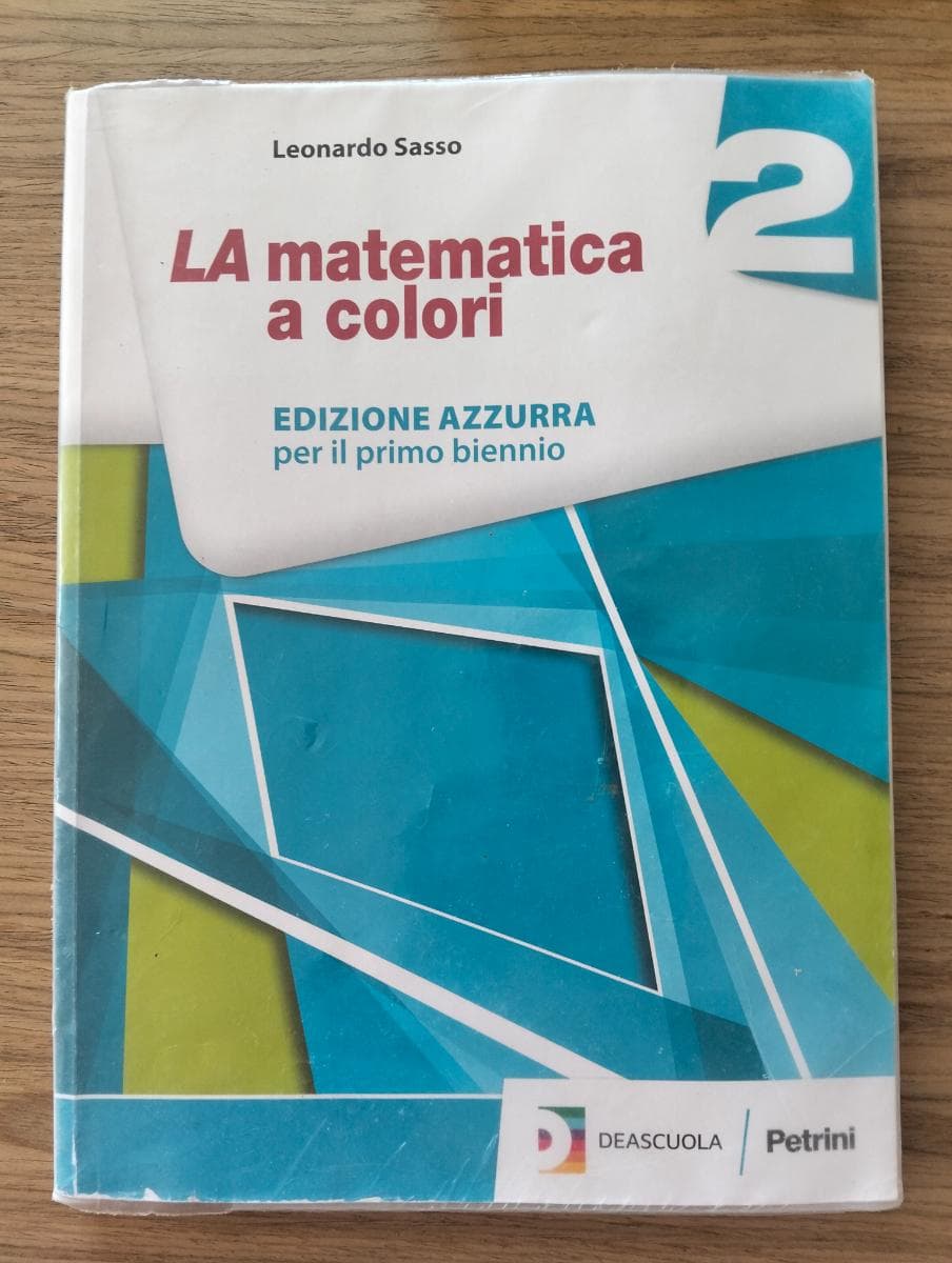 MATEMATICA A COLORI (LA) EDIZIONE AZZURRA VOLUME 2 + EBOOK - foto 1