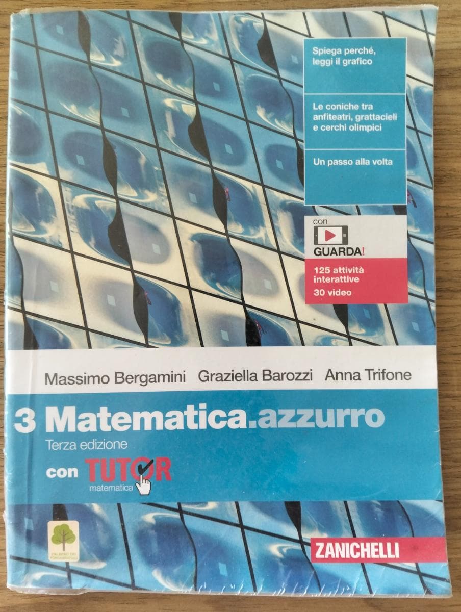 MATEMATICA.AZZURRO 3ED. - VOL. 3 CON TUTOR (LDM) - foto 1