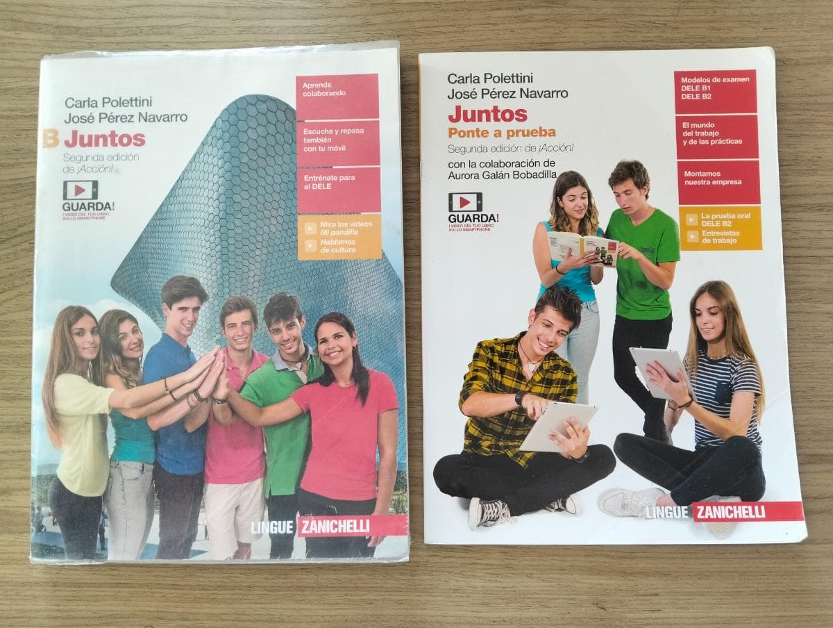 JUNTOS 2ED. DI ¡ACCIÒN! - CONFEZIONE VOLUME B + PONTE A PRUEBA (LDM) - foto 1