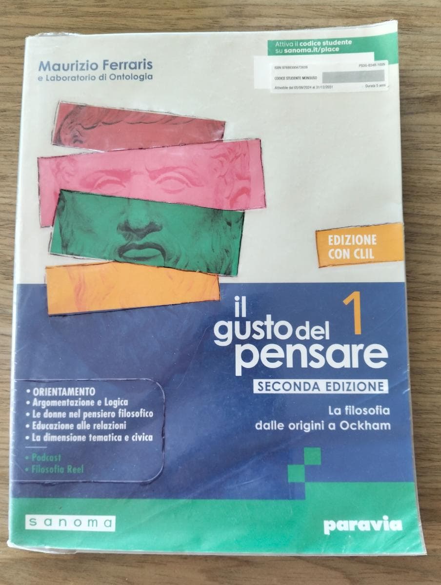 GUSTO DEL PENSARE CON CLIL SECONDA EDIZIONE 1 (IL) - foto 1