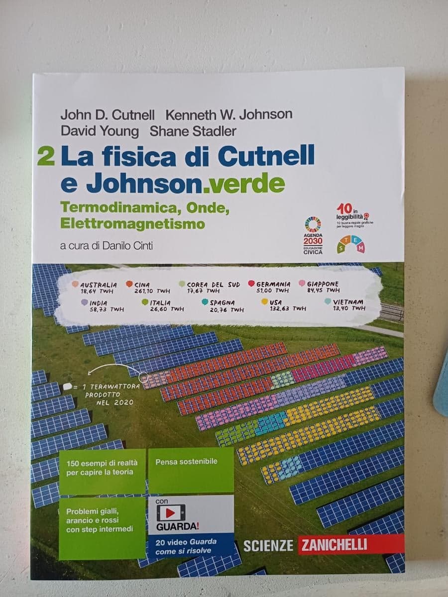 FISICA DI CUTNELL E JOHNSON.VERDE (LA) - VOLUME 2 (LDM) - foto 1