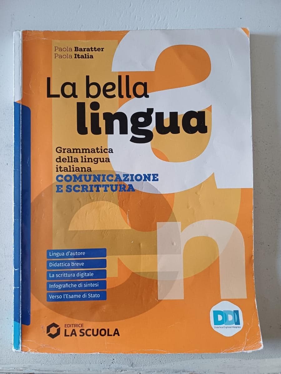 BELLA LINGUA - COMUNICAZIONE E SCRITTURA SINGOLO (LA) - foto 1